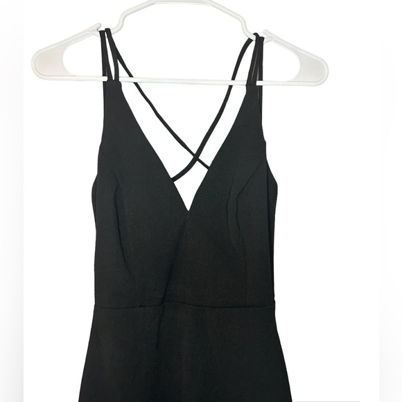 Lulu’s Black Long Dress Size Small - Picture 4 of 6